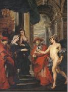 Peter Paul Rubens The Treaty of Angouleme (mk05) oil